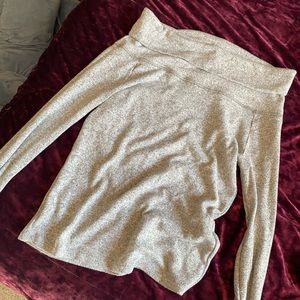 off the shoulder long sleeve